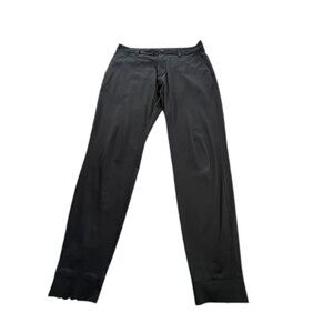 Rhone Commuter Pants, Black with Zipper Ankle  Performance Fabric- Mens Size 30